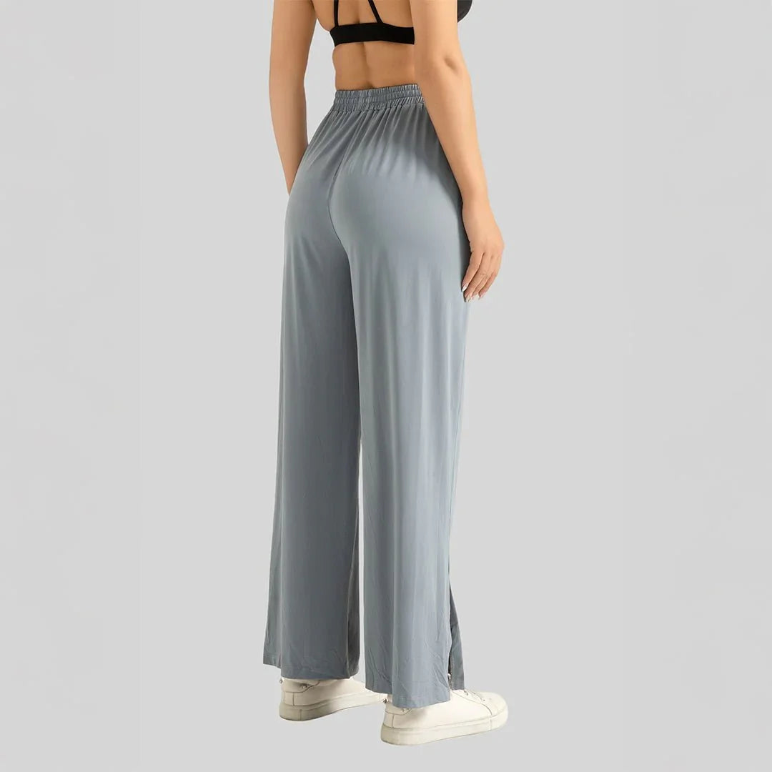 Chiclo Breezy Fit Palazzo Pants – Ultra - Comfort with a Stylish Slit - Chiclo