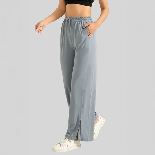 Chiclo Breezy Fit Palazzo Pants – Ultra - Comfort with a Stylish Slit - Chiclo