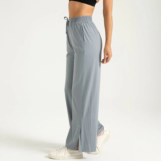 Chiclo Breezy Fit Palazzo Pants – Ultra - Comfort with a Stylish Slit - Chiclo