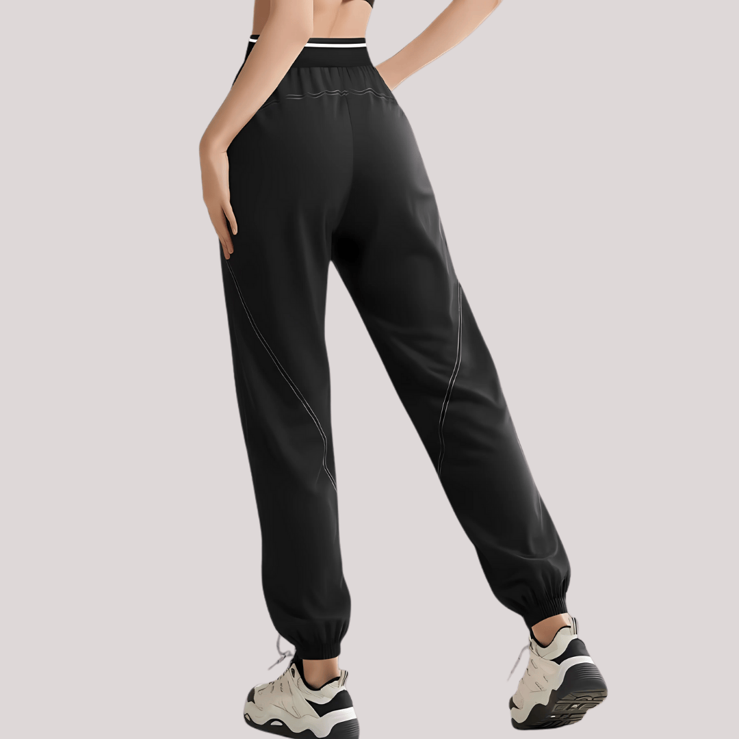 Chiclo Contrast Stitch Joggers - Chiclo