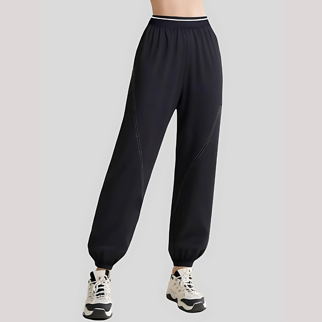 Chiclo Contrast Stitch Joggers - Chiclo