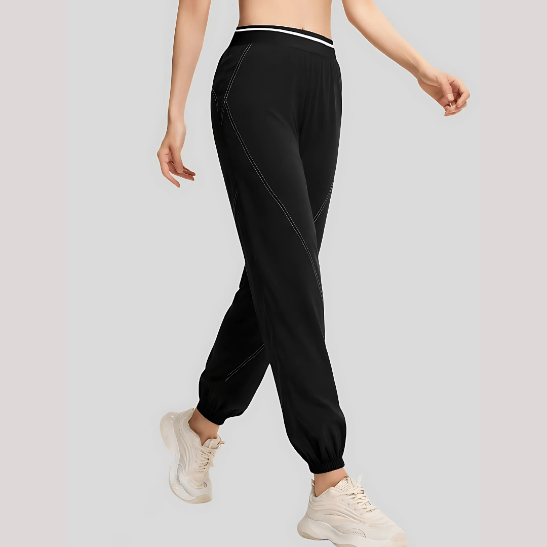 Chiclo Contrast Stitch Joggers - Chiclo