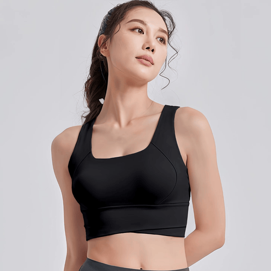 Chiclo Core Contour Sports Bra - Black - Chiclo