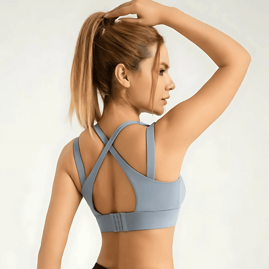 Chiclo Criss - Cross Back Padded Sports Bra - Chiclo