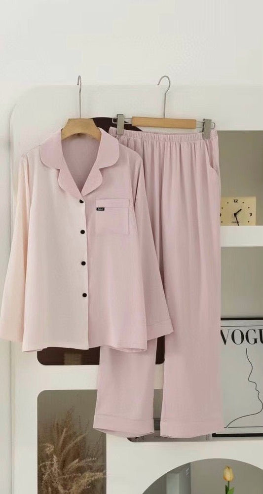 Chiclo Dual Blush Women Loungewear Set - Chiclo