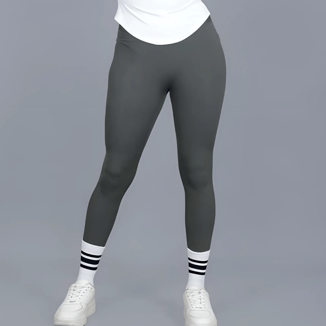 Chiclo High Waisted Seamless Anti - Wrinkle Tights - Chiclo