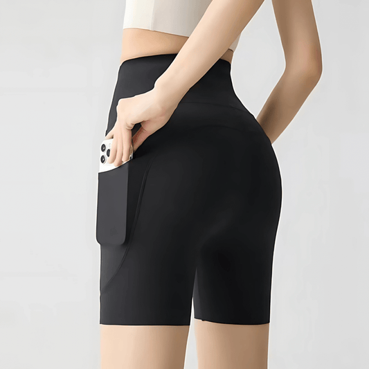 Chiclo HighRise Sculpt Pocket Shorts - Chiclo