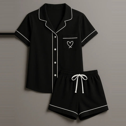 Chiclo Pillow Talk Loungewear Shorts Set - Chiclo