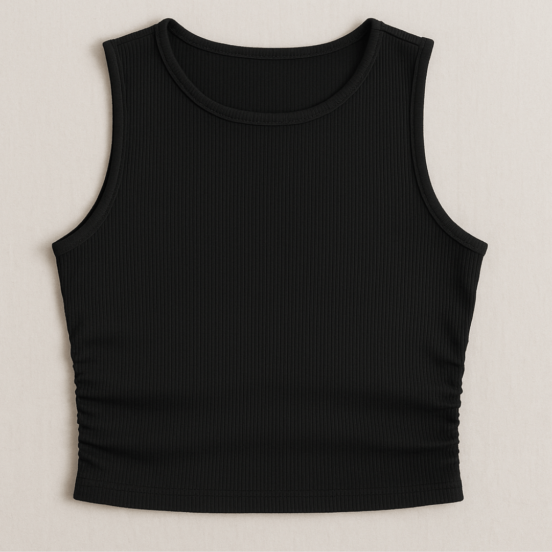 Chiclo SnatchFit Ruched Crop Top - Chiclo