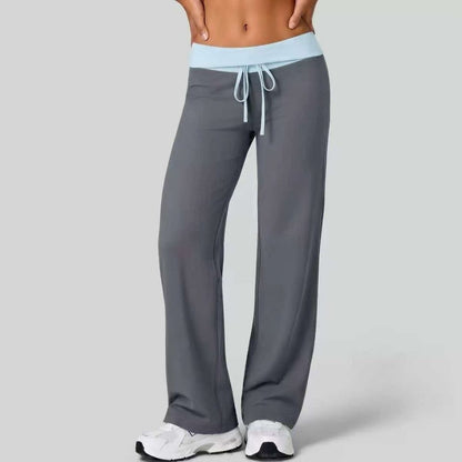 Chiclo CloudPop Foldover Wide-Leg Pant