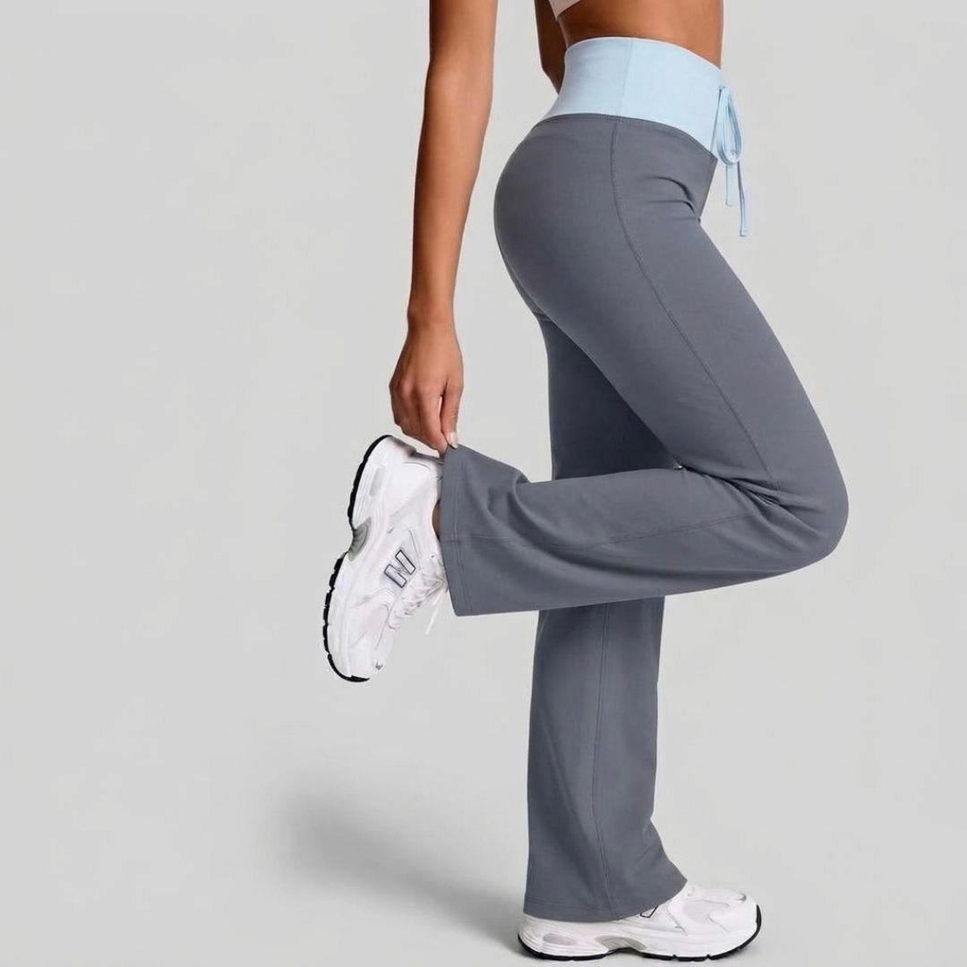 Chiclo CloudPop Foldover Wide-Leg Pant