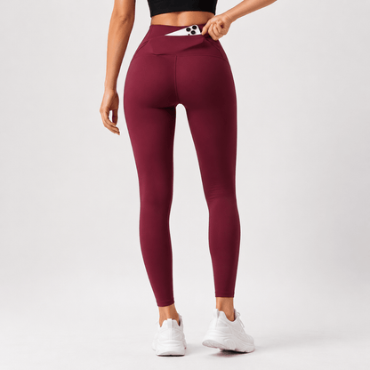 Chiclo Back Pocket High Rise Tights - Chiclo