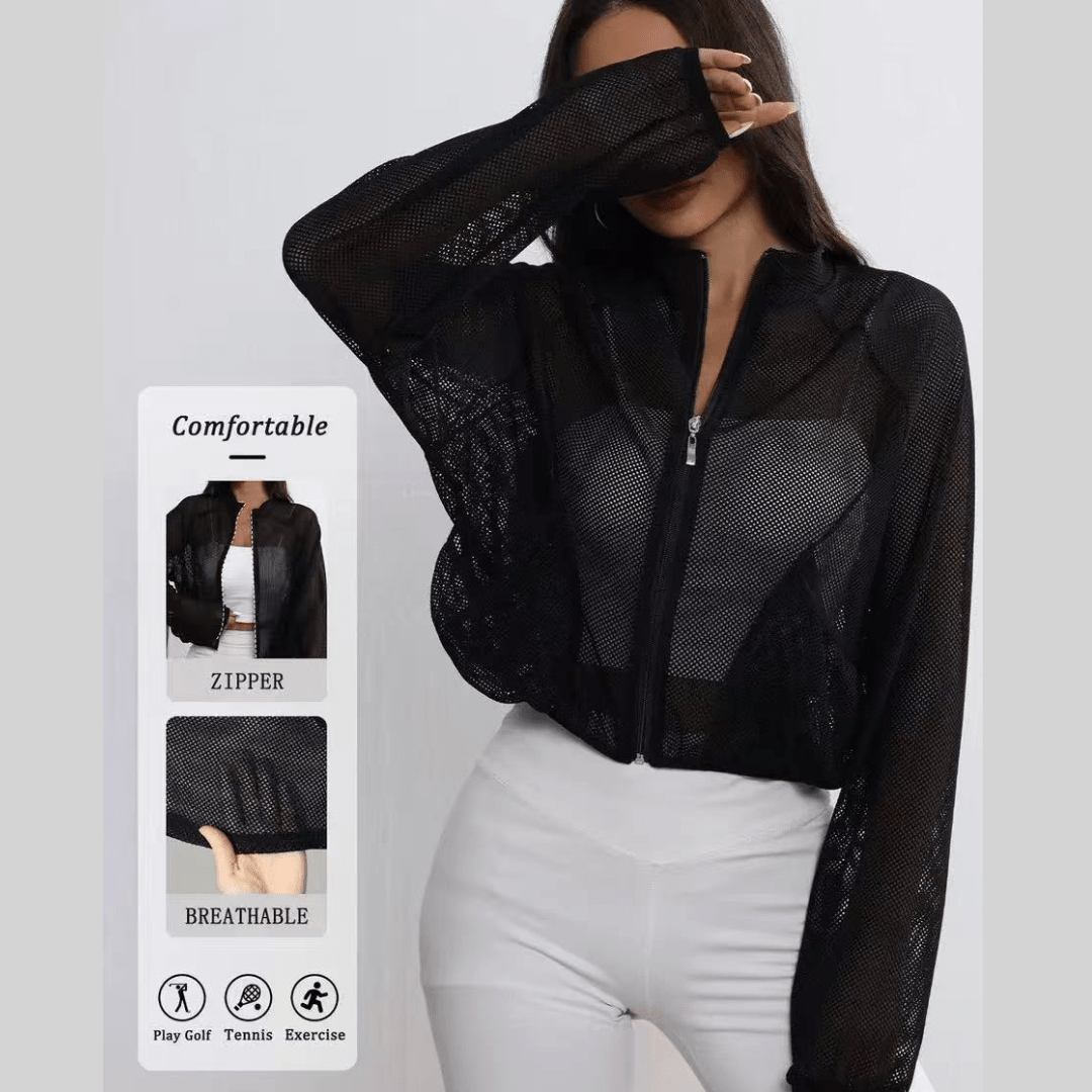 Chiclo BreatheFit Zip - Up Jacket - Chiclo