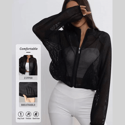 Chiclo BreatheFit Zip - Up Jacket - Chiclo
