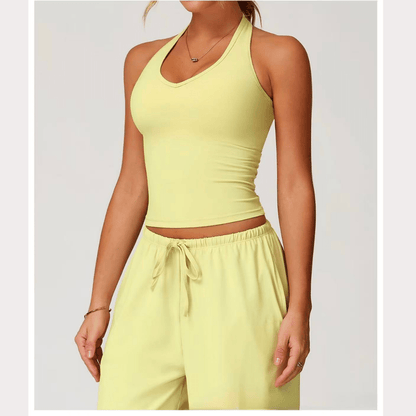 Chiclo Butter Glow Padded Active Set For Women - Chiclo
