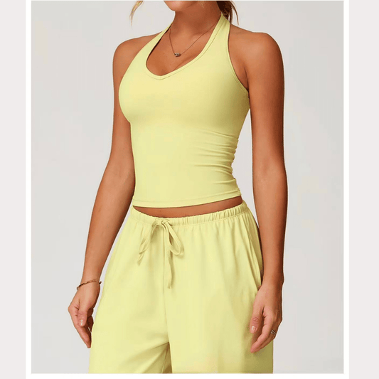 Chiclo Butter Glow Padded Active Set For Women - Chiclo