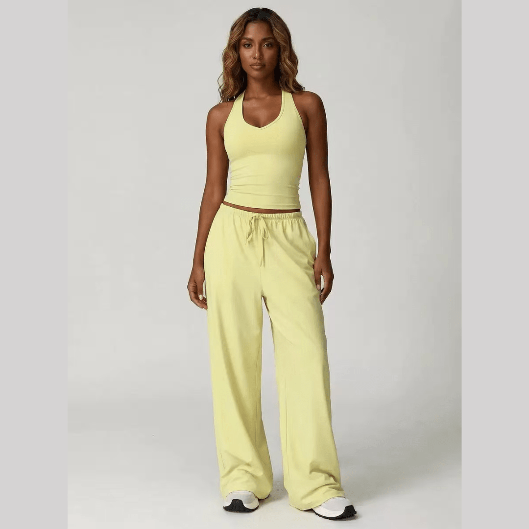 Chiclo Butter Glow Padded Active Set For Women - Chiclo