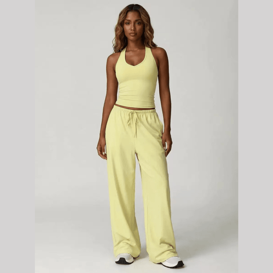 Chiclo Butter Glow Padded Active Set For Women - Chiclo