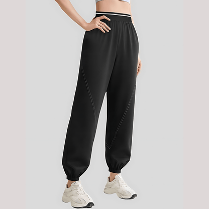 Chiclo Contrast Stitch Joggers - Chiclo