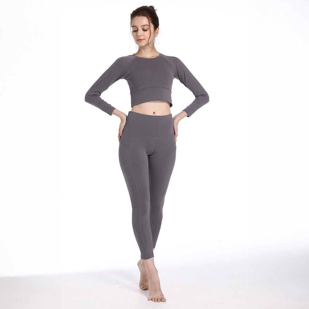 Chiclo Full Sleeves Co-ord Workout Set - Chiclo