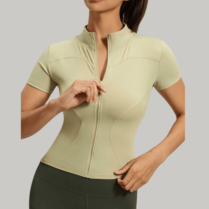 Chiclo Hourglass Seam Activewear Top - Chiclo