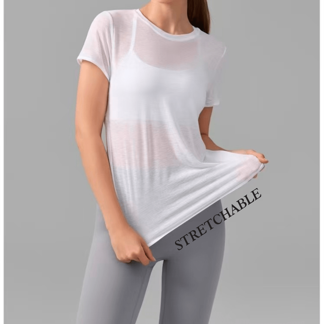Chiclo Overlap Keyhole Tee - Chiclo