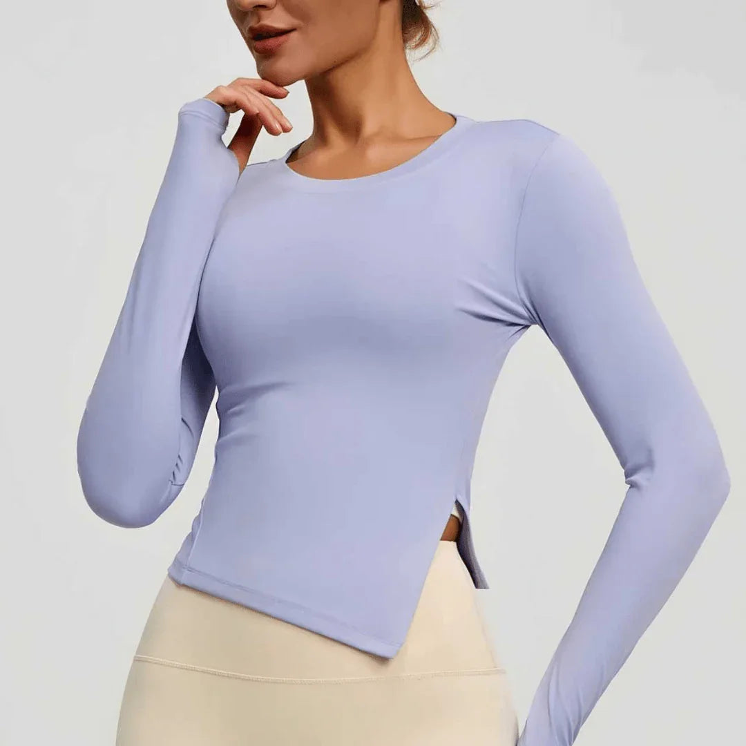 Chiclo SideSlit Sculpt Tee - Chiclo