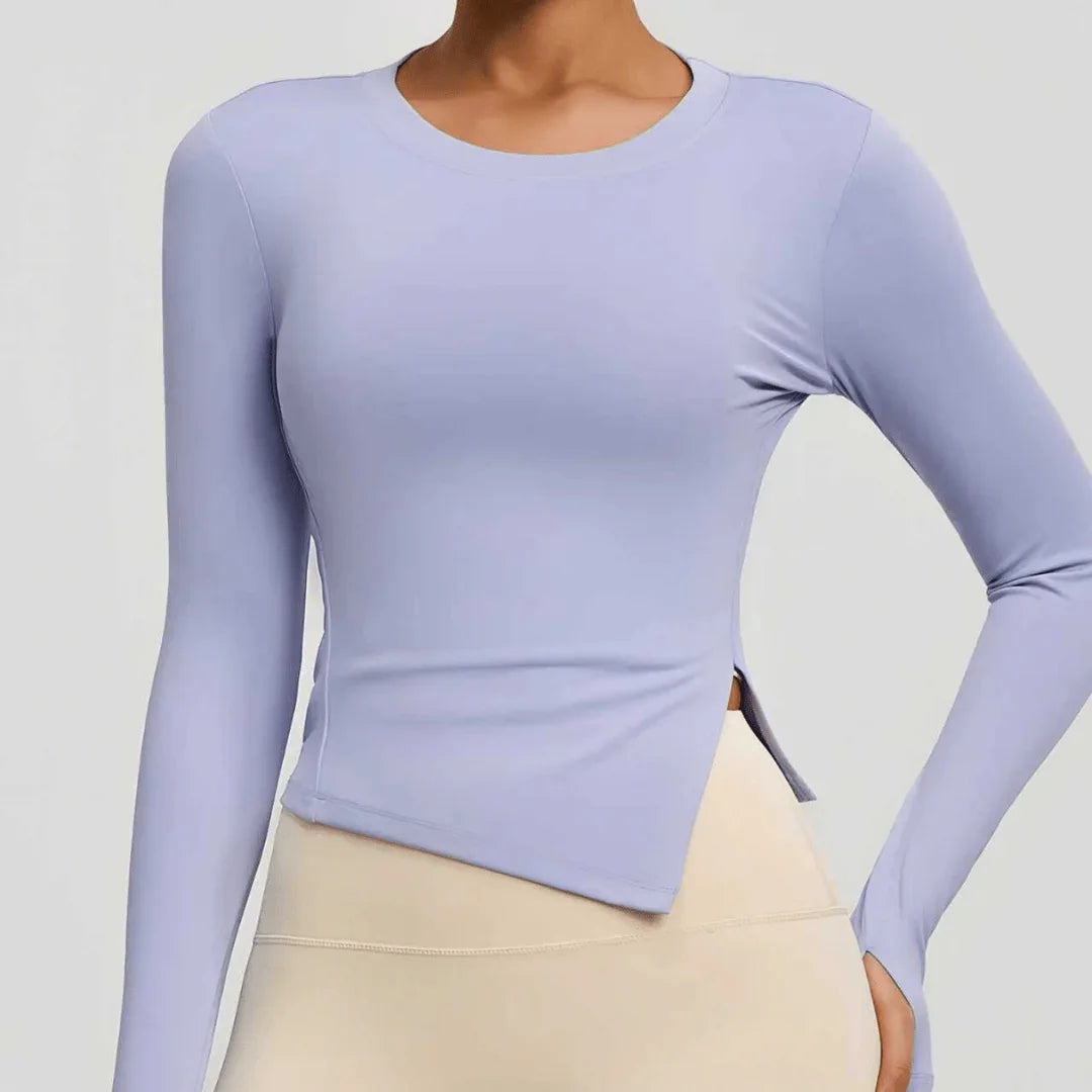 Chiclo SideSlit Sculpt Tee - Chiclo