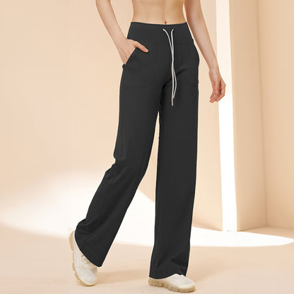 Chiclo Straight Wide Leg Women Pants - Chiclo