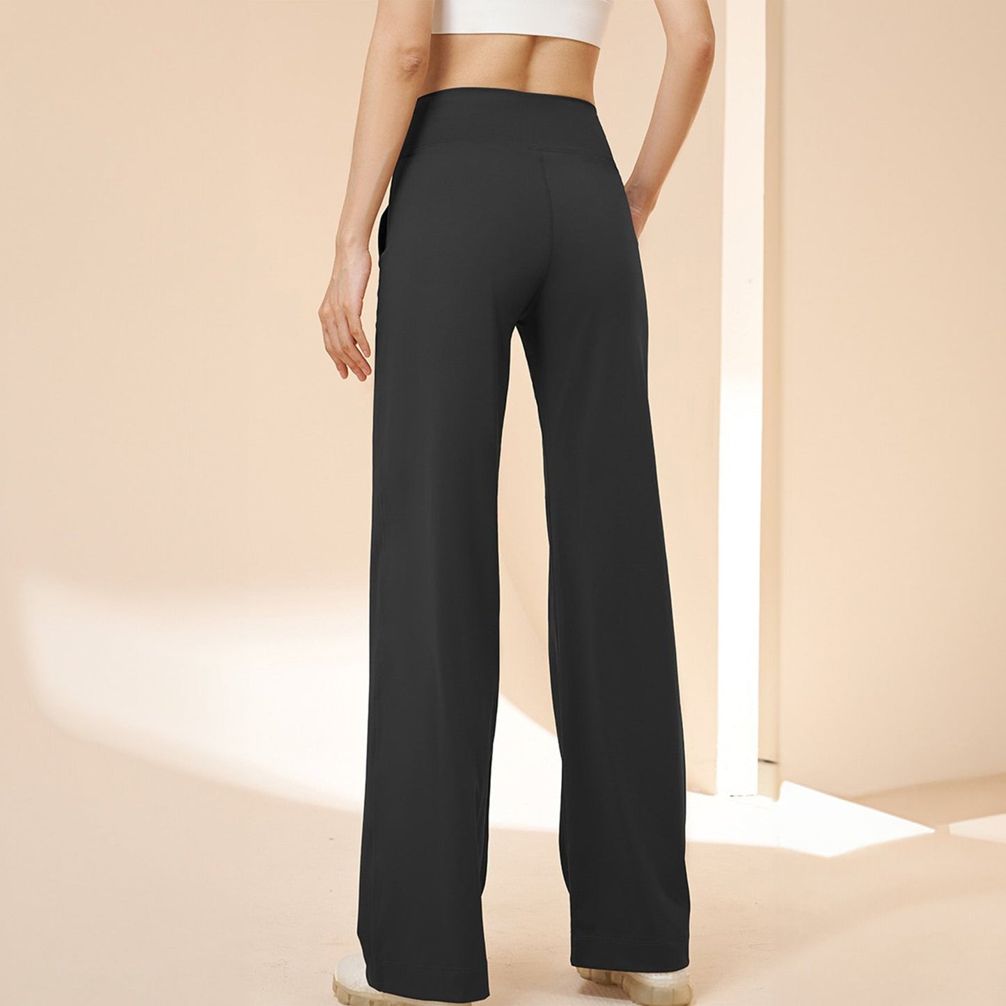 Chiclo Straight Wide Leg Women Pants - Chiclo