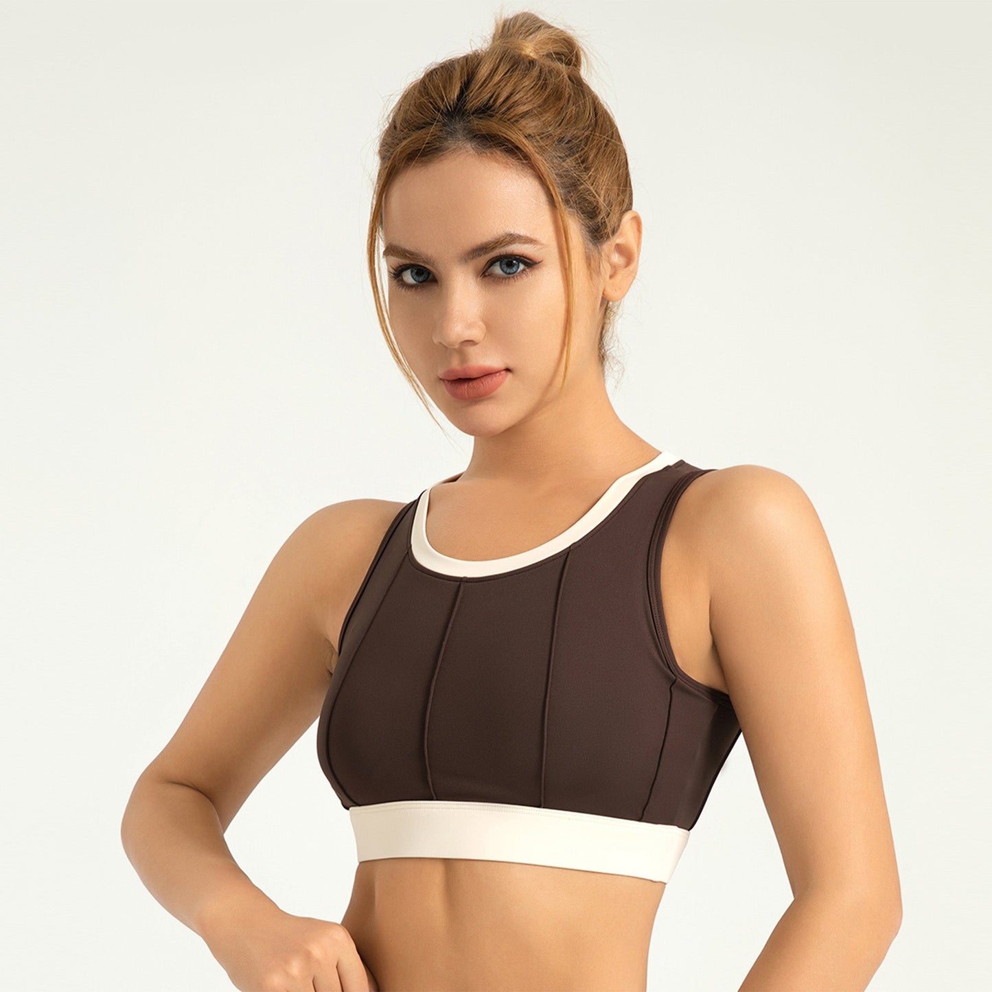 Chiclo Women's Low Impact Padded Bra Top - Chiclo